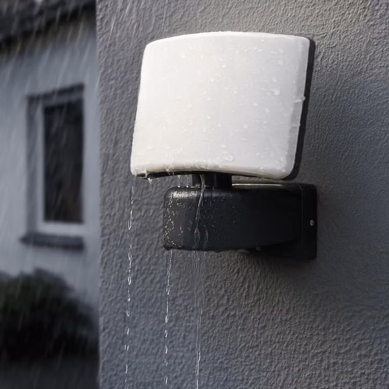 Lampada a parete a LED, 30W, 2600 lumen, luce bianca calda, 3000K, grado di protezione IP65, resistenza agli urti IK10