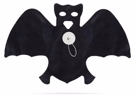 Ghirlanda di carta a tema Halloween - pipistrelli - 3 metri