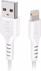 Cavo Lightning Sbs per ricarica e trasferimento dati Certificato Apple MFi Bianco 2m
