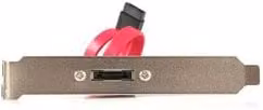 Cavetto interno SATA per staffa a 1 porta Startech.Com, Lunghezza: 0,3 m, Rosso
