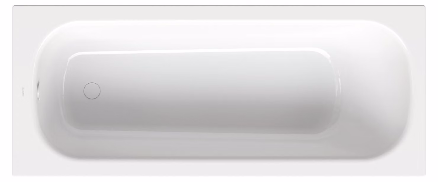 BetteClassic Baignoires rectangulaires, installation, 1 place, combinaison bain-douche, 1800x750x450mm, 1272-000, 1272-000