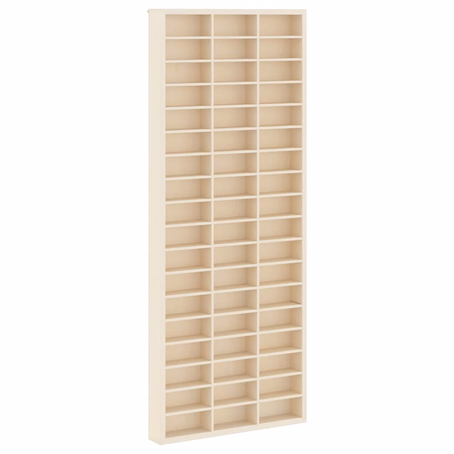 Vetrina a muro moderna vidaXL in MDF Beige L: 30 cm, P: 4,5 cm, H: 75 cm