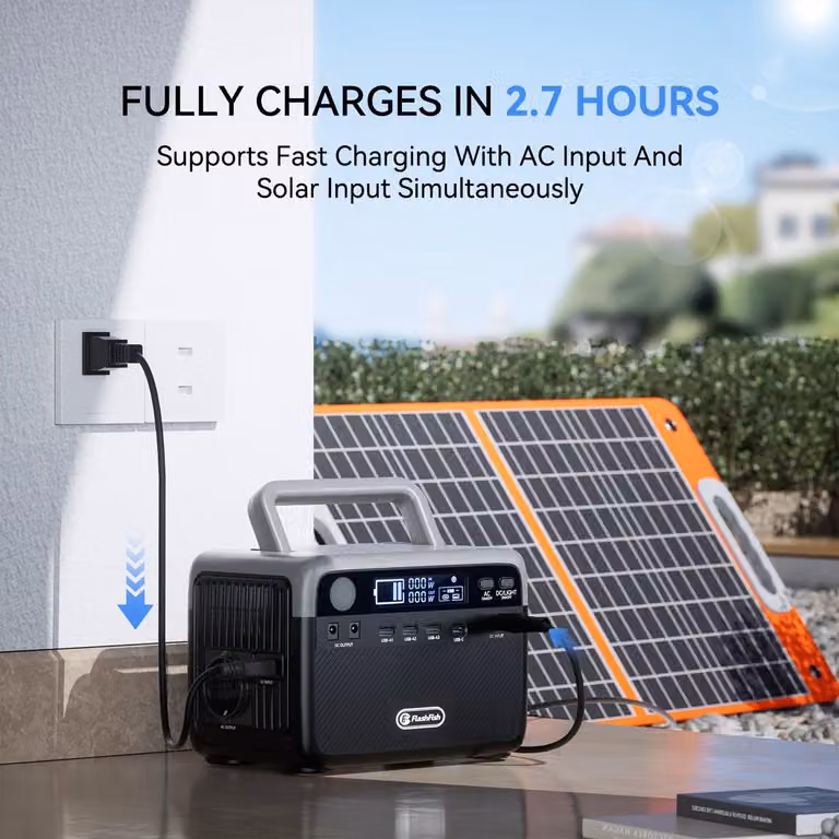 Centralina elettrica portatile - Generatore portatile - Impianto solare - Power bank (batteria esterna) - Alimentazione di emergenza