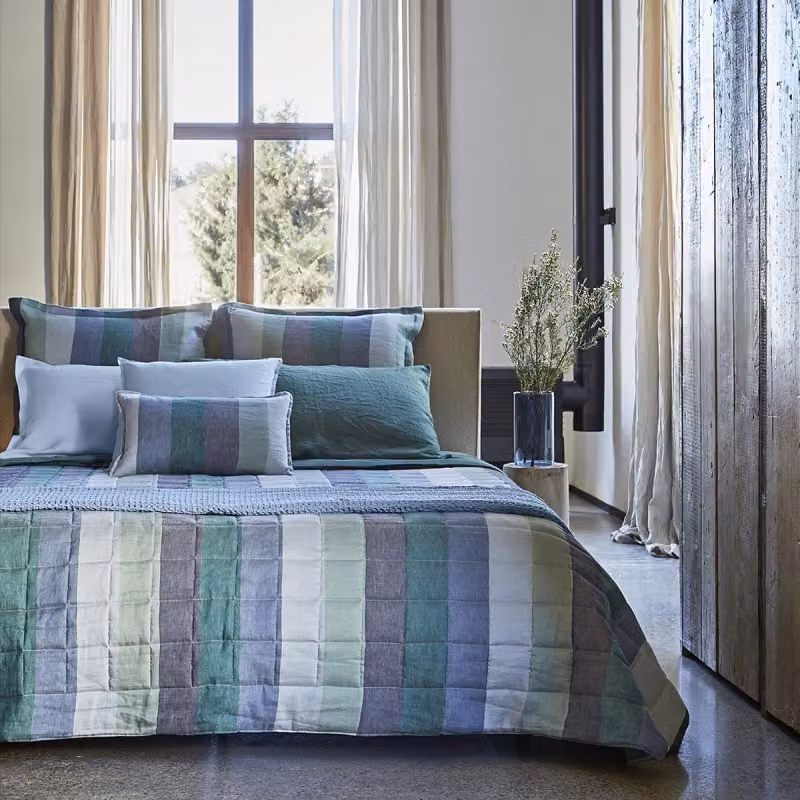 GRADAZIONI Quilt - Taglia: 2 piazze,Colore: GRADAZIONI - AZZURRI