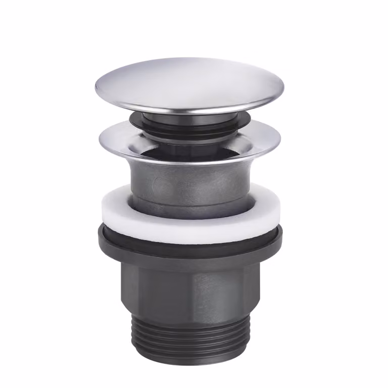 Garniture de vidage KLUDI PUSH-OPEN G 1 1/4, pour lavabos avec trop-plein, 1042605-00, 1042605-00