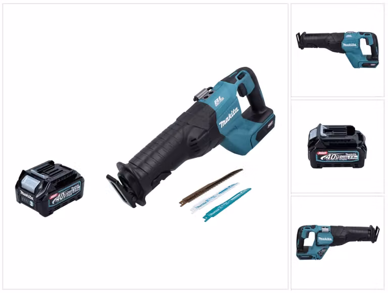 Sega circolare a batteria Makita JR 001 GD1 Sega circolare brushless 40 V max. XGT + 1x batteria 2,5 Ah - senza caricabatterie, senza custodia