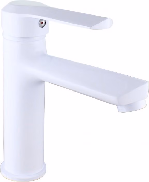 Mexen Sabre rubinetto lavabo, bianco - 72100-20