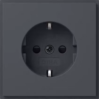Presa SCHUKO Gira SP (IP20) Gira TX_44 antracite 445367