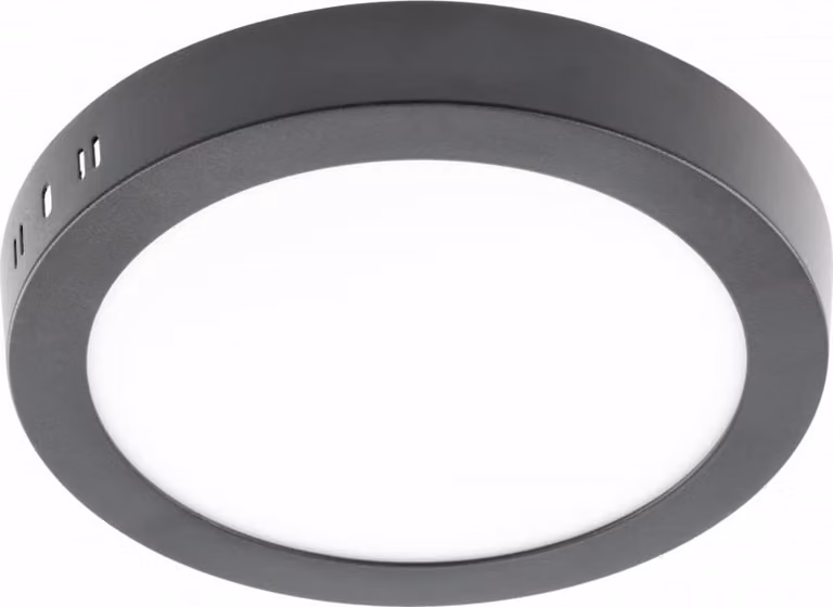GTV Apparecchio da soffitto a LED LD-ORN19W-NBP-10 ORIS Plus 19W nero, n
