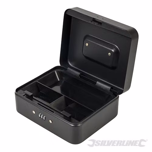 Silverline 732370 Cassetta di sicurezza con combinazione a 3 cifre