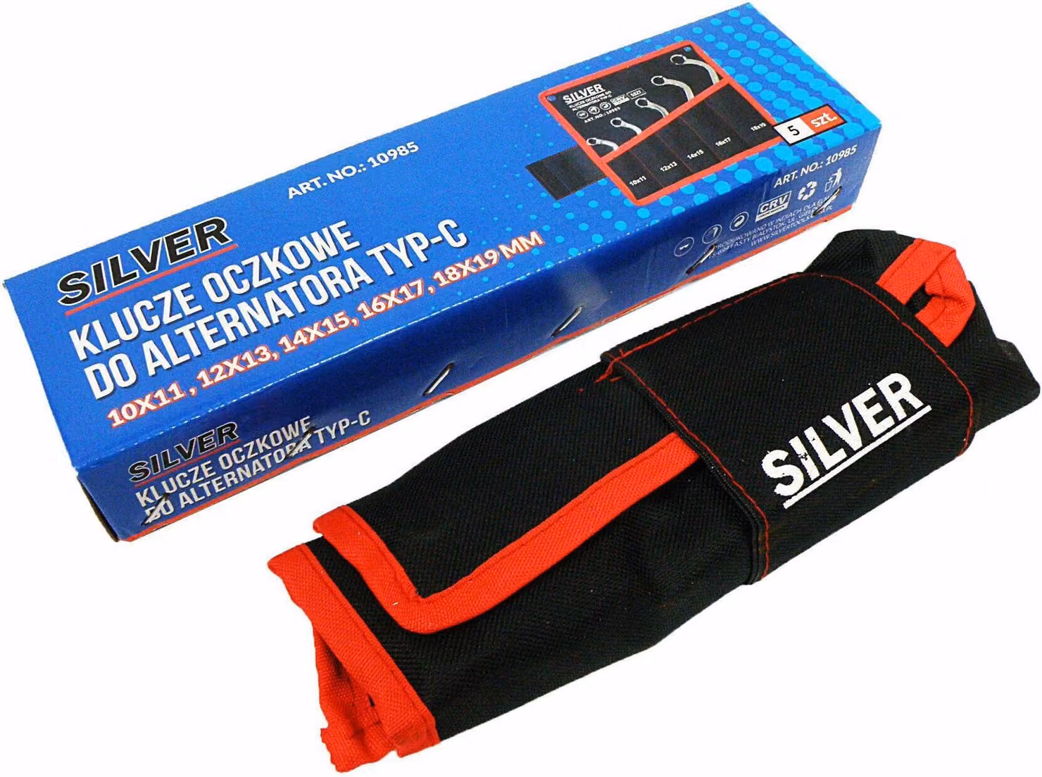 Kit Di Chiavi Per Alternatori Tipo C 5Pz Argento