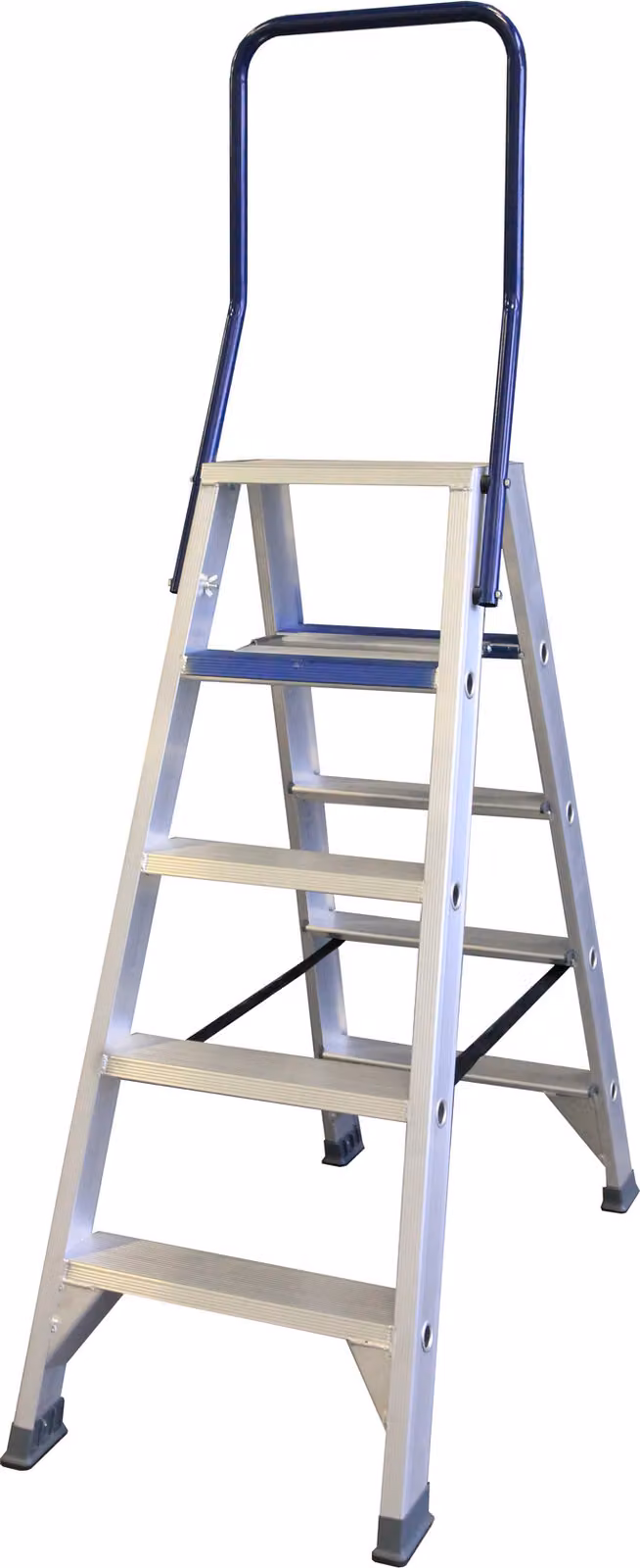 Scaletta ASC DT-5 bifacciale a 5 gradini con altezza di lavoro di 3,26 m