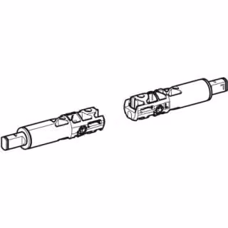 Geberit 244626001 Set di cerniere per sedile WC