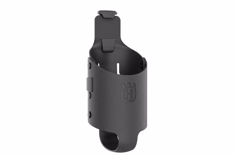 Supporto per bombolette spray compatibile con il sistema di cinture Flex di Husqvarna