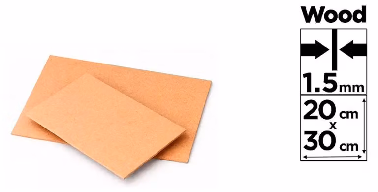 Pannello in MDF per hobby creativi, supporto in MDF da 3 mm per creazioni fai-da-te - MP