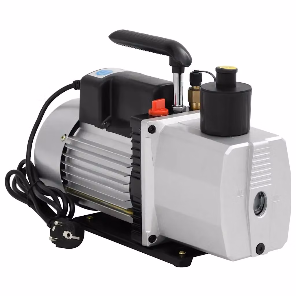 Pompa per Vuoto a 2 Stadi 100 L/min CFW5371503 in Alluminio Argento – 2