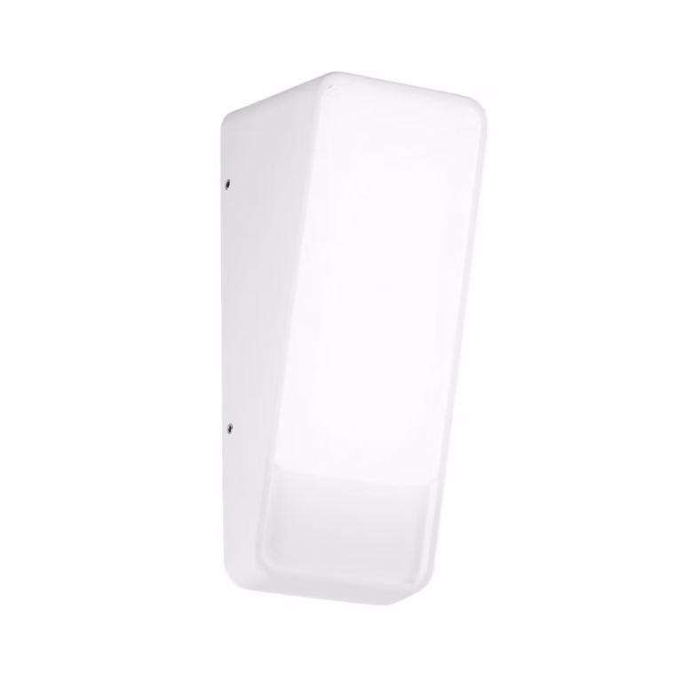 INTEC Applique da esterni a LED Coupe, Bianco / Opale, Alluminio, Moderno, Applique LED da esterni