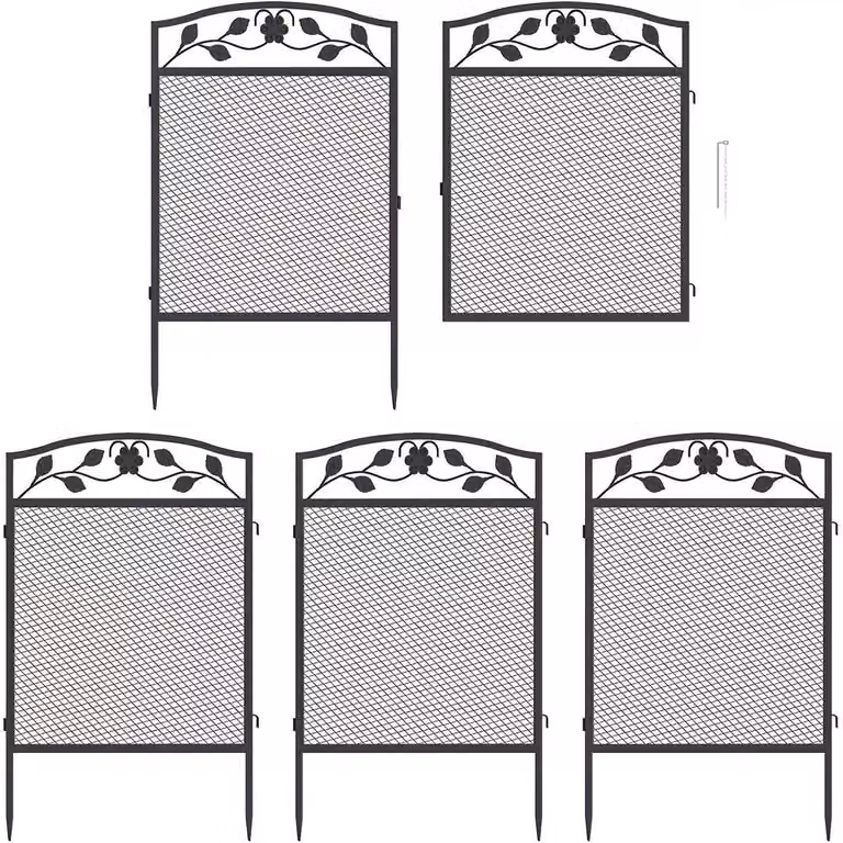 Pannelli in metallo per recinzioni - Recinzioni per giardino - Bordure per giardino - Sistemi di delimitazione per giardino - Recinzioni per orti