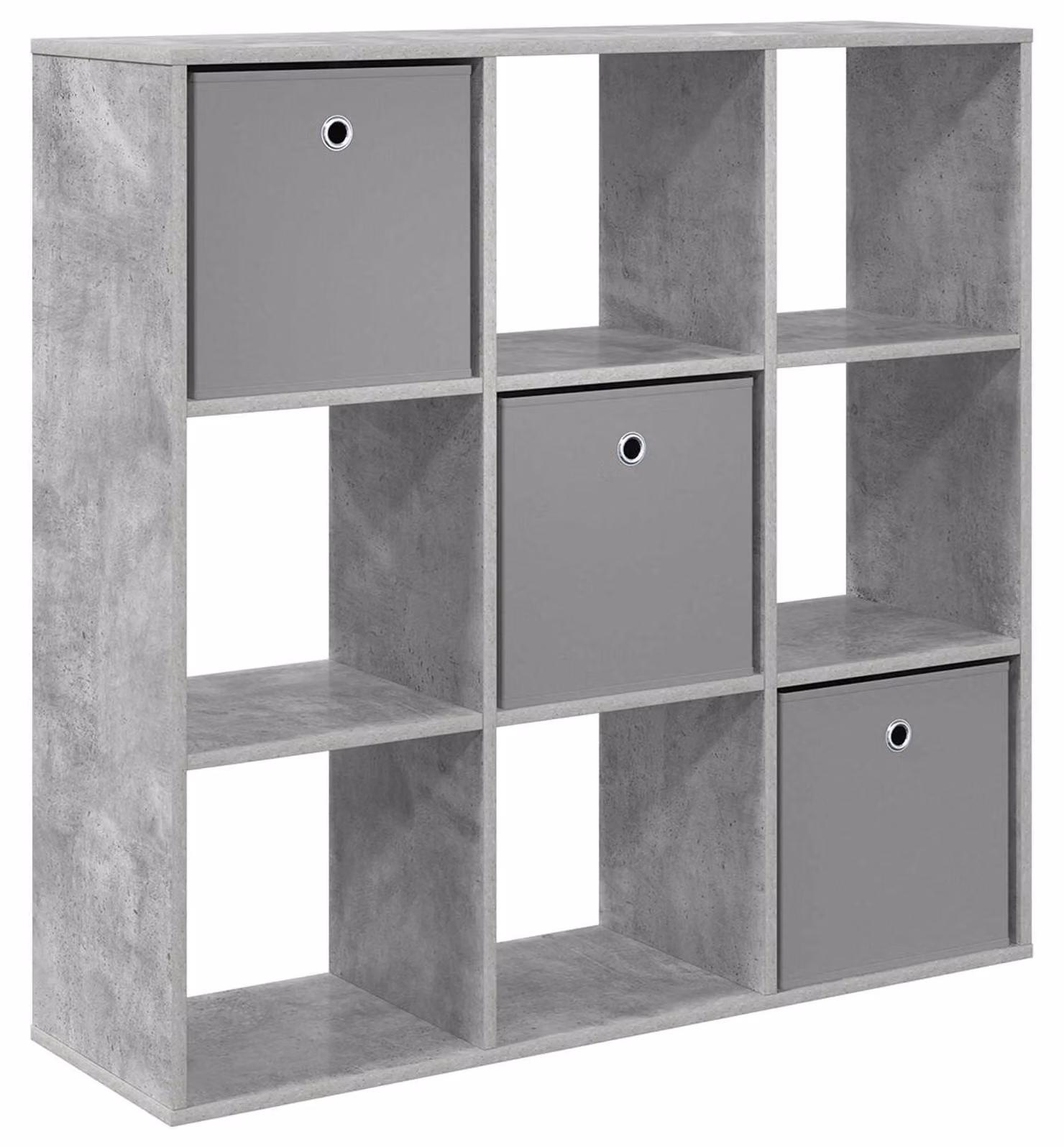 Credenza con cassetto Grigio cemento 102 x 31 x 99,5 cm