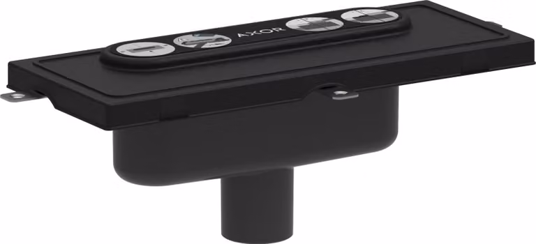 hansgrohe AXOR Drain corps de base pour caniveau de douche, installation verticale, 01007180, 01007180