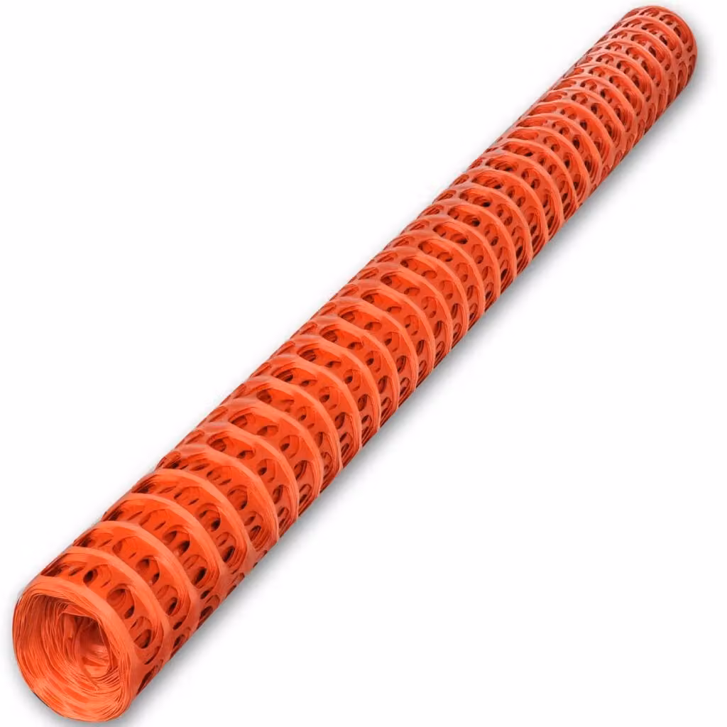 vidaXL Absperrzaun 50 m Arancione