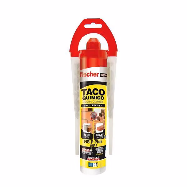 Resina diy fis p 300 fischer poliestere blocco chimico 510637