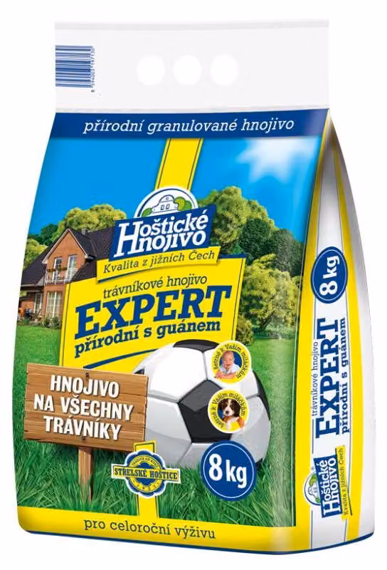 Nohel Concime da giardino HOŠTICKÉ EXPERT concime naturale per prati con guano 8kg