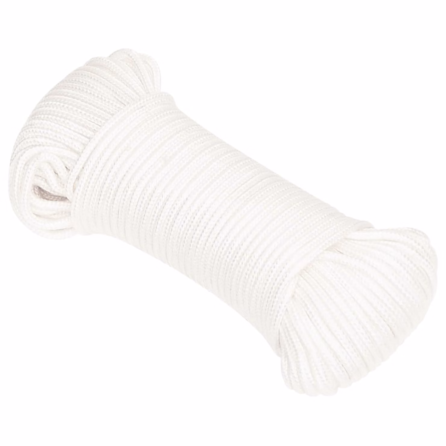 Corda multiuso vidaXL in plastica bianca, diametro 4 mm, lunghezza 25 m