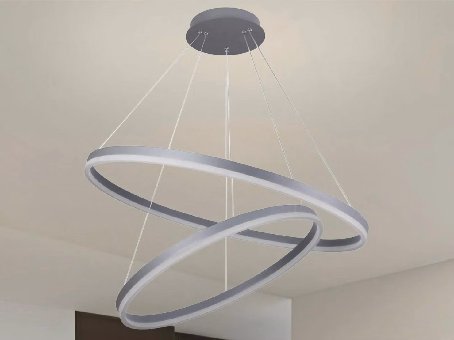 Lampada a sospensione LED con telecomando, 100W - J4311/S