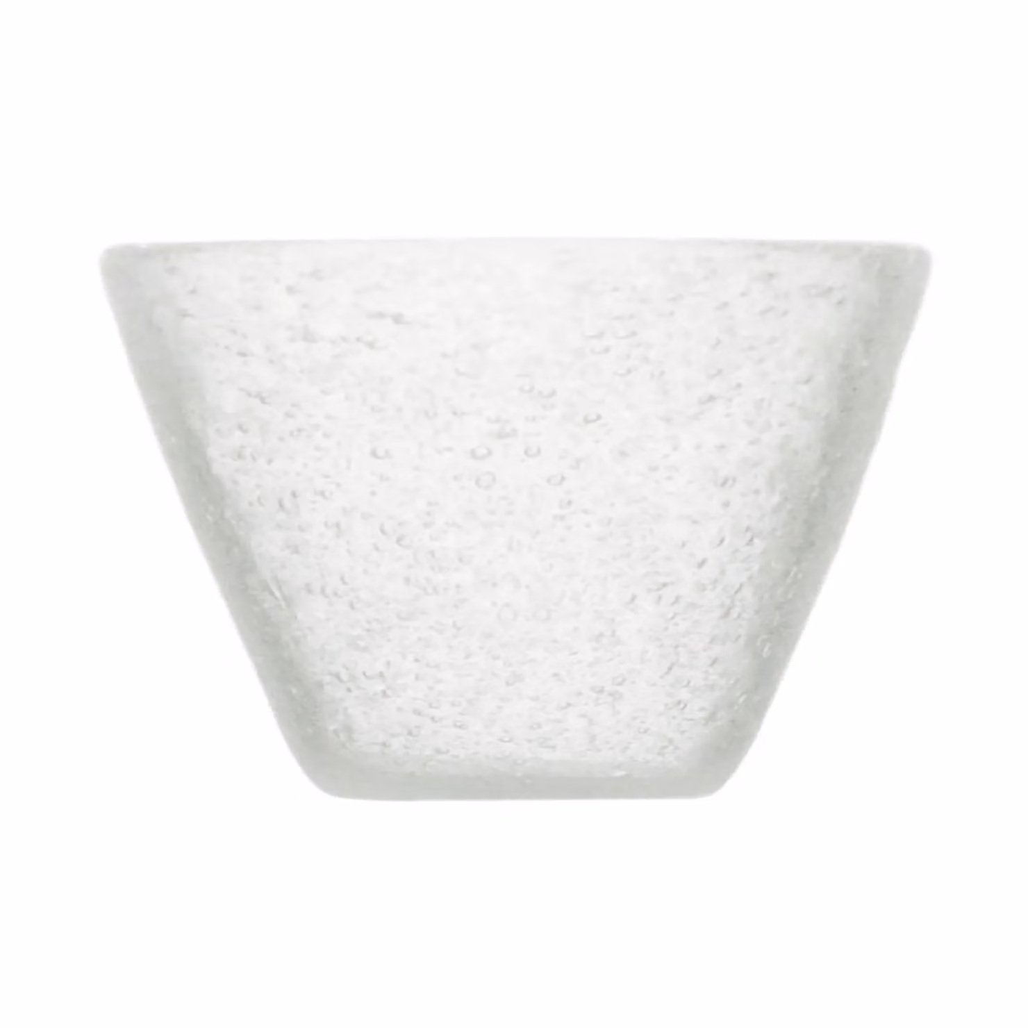 Coppa piccola Memento Glass in vetro, Bianco trasparente, 4 pezzi