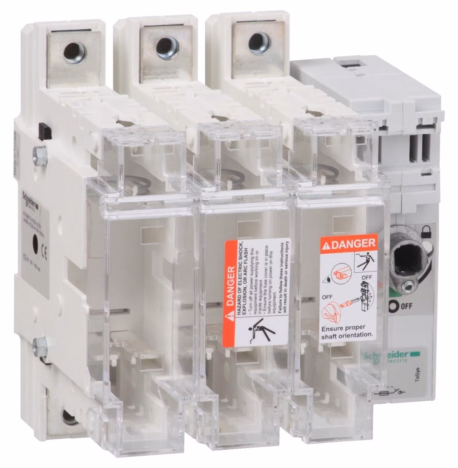 Sezionatore con fusibili Schneider Electric TeSys GS2N, 3 poli, 250 A, DIN 1 GS2N3