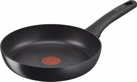 Wok 28 cm con Smalto Duraturo e Indicatore di Temperatura - Adatto a Tutti i Fonti di Calore