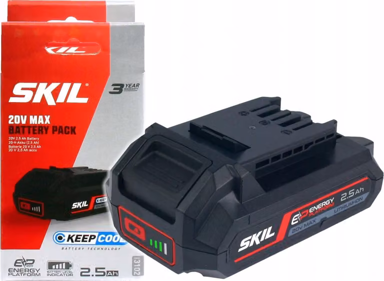 Skil 20V 2,5Ah 3102 AA Li-Ion Batteria BR1E3102AA