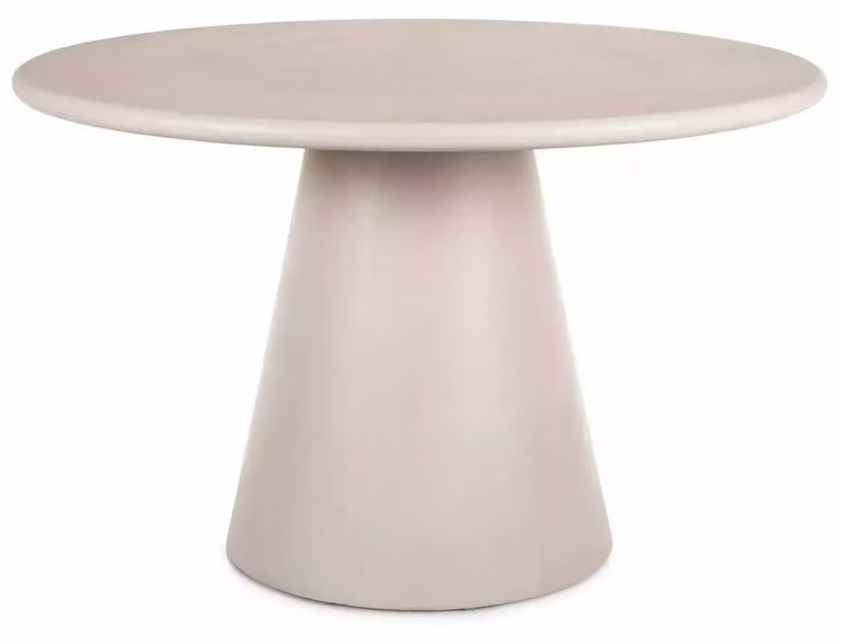 FURNLUX, tavolo da pranzo Aurora, grigio, 120 cm / Colore principale: / Dimensioni: