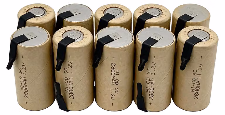 Batterie ricaricabili, capacità 2800mAh, formato Sub C, confezione da 10 batterie, 1,2V