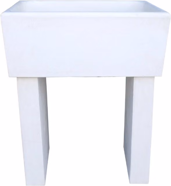 Pilozza calcestruzzo cemento serie ostuni 60 x 47 x h 30 cm con piedi