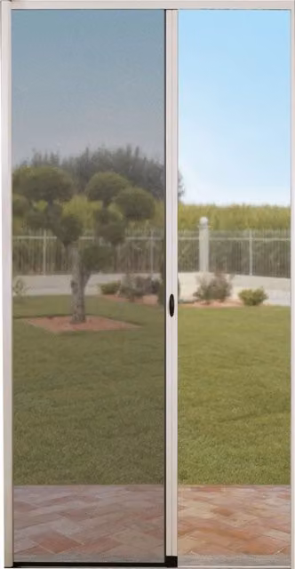Zanzariera a Rullo Masi Tanke per Porta e Balcone, Colore Bianco, L: 140 cm x H: 240 cm