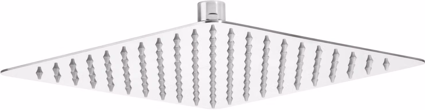 Steel shower head - 250x250 mm