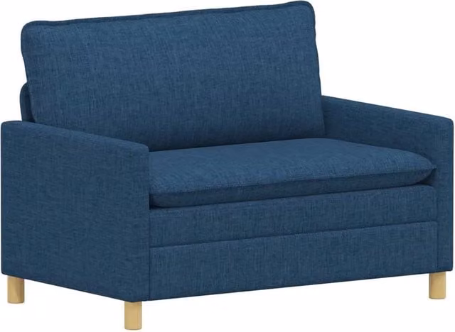 Divano | Divano da soggiorno | Sofa Blu Tessuto