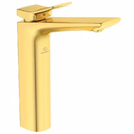 Ideal Standard Rubinetto Conca - Miscelatore da lavabo, oro spazzolato BC758A2