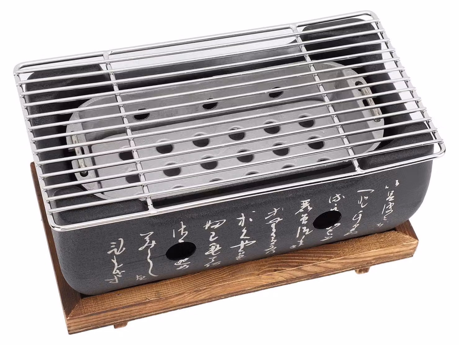Mini barbecue a carbone di legno, ideale per l'uso all'aperto