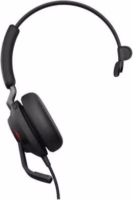 Auricolare cablato a padiglione Jabra Evolve2 40 SE con connessione USB-C, Nero