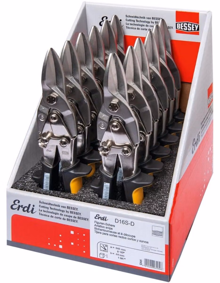 Figura vendite forbici display D16S-D