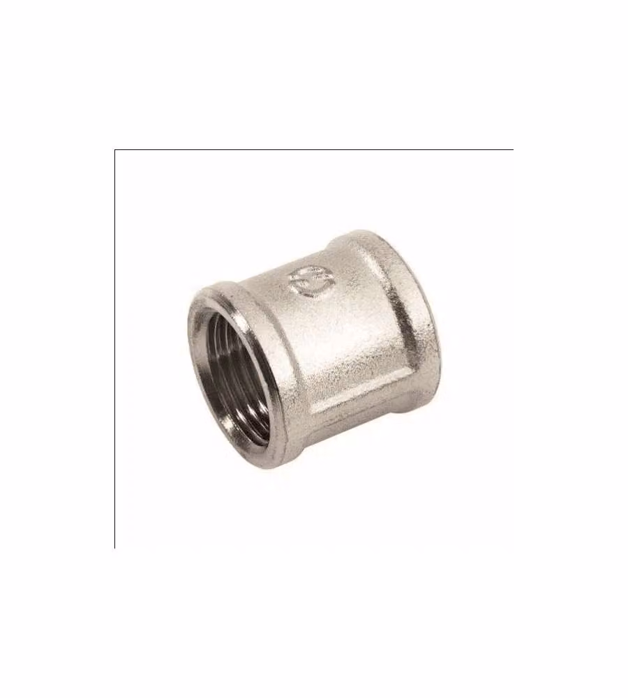 IDRO BRIC Manicotto filettato Femmina-Femmina 3/8" cromato lucido