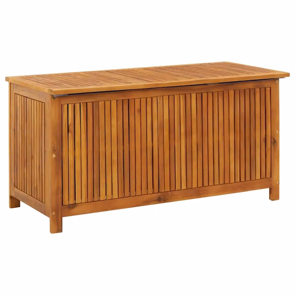 Contenitore da giardino vidaXL in legno massello di acacia color marrone L: 113 cm, P: 50 cm, H: 58 cm – 2