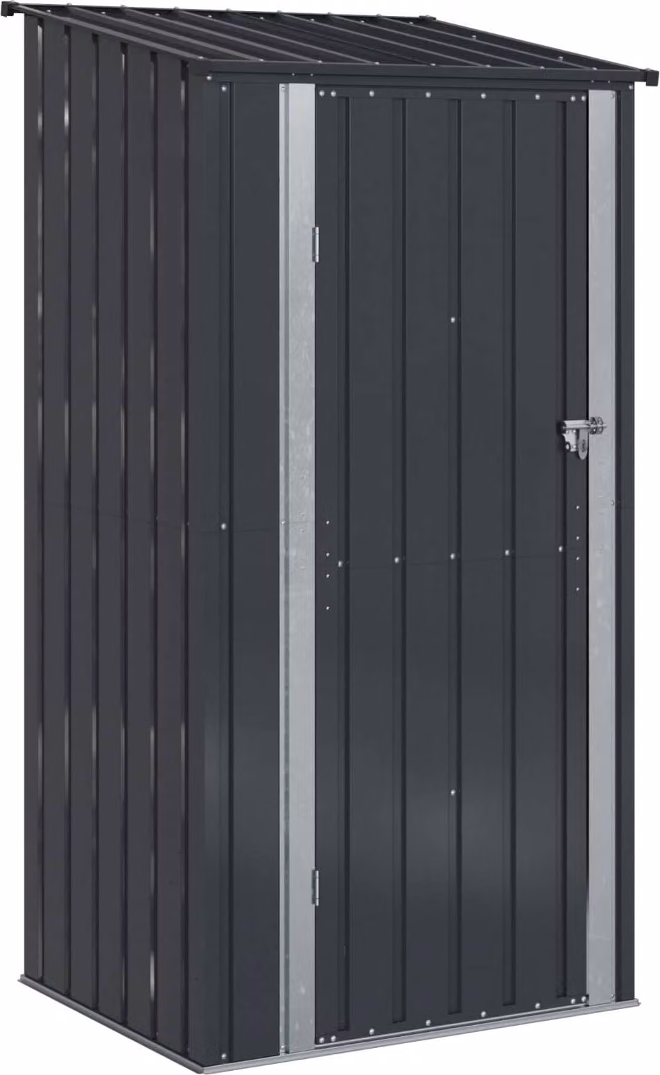 Casette da giardino Antracite 103 x 86 x 200 cm Metallo