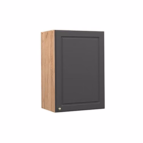 Vicco Pensile da cucina Fame-Line, Antracite-oro, 50 cm