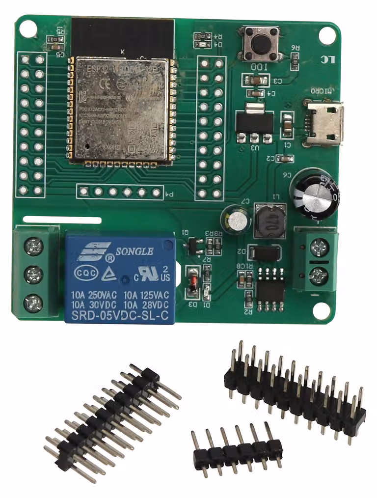 Modulo relè DAYPOWER ESP32-1R-D5, 1 canale