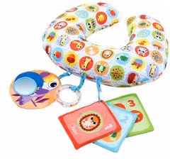 Tappeto gioco Animal Tummy Time Chicco Magic Forest multicolore L/P/H: 38 x 30 x 10 cm