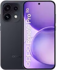Smartphone Oppo Reno16 Pro 5G Starlight Black con display da 6,32 pollici, 512 GB di memoria e 12 GB di RAM